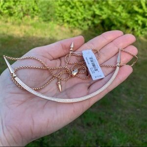 Kendra Scott Scottie Choker Necklace - Rose Gold